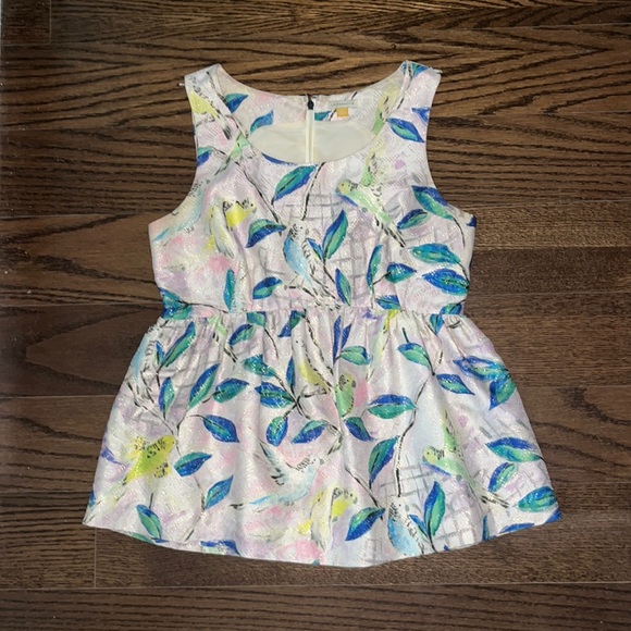 Leifsdottir Peplum Top - Picture 1 of 6